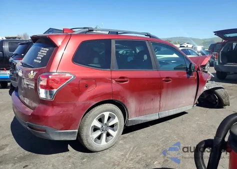 2017 Subaru Forester 2.5I Premium z USA, uszkodzony, nr VIN JF2SJAEC4HH809126